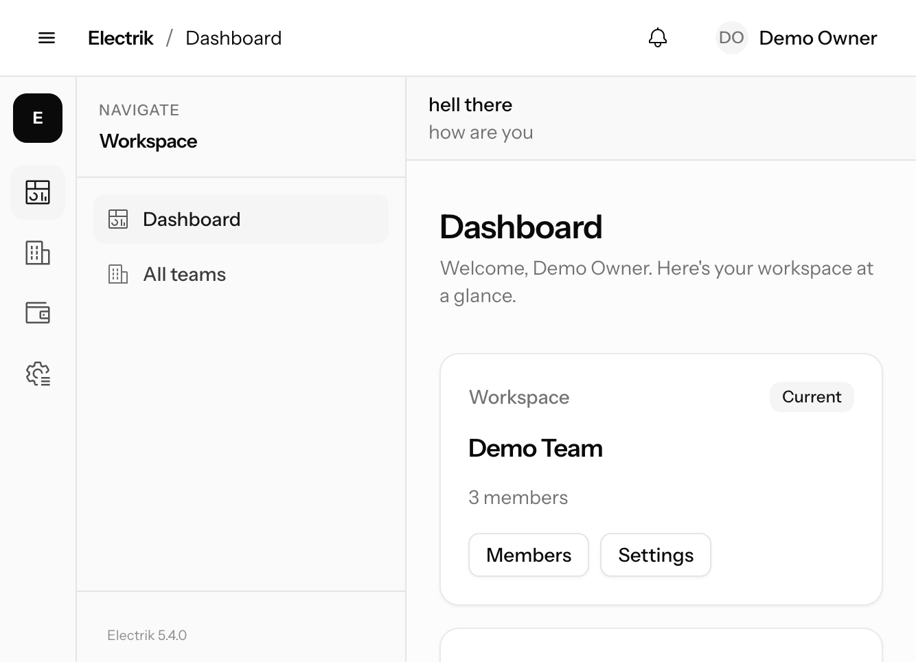 Dashboard