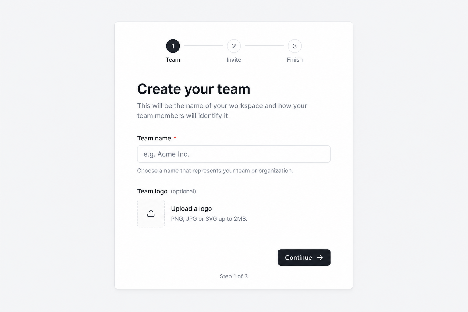 Electrik onboarding and teams